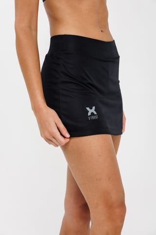Pollera short Venecia, Negro