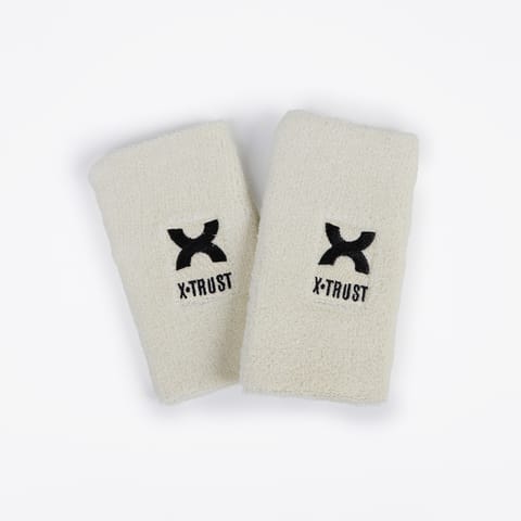 Muñequera grande (Wristbands Pro), Off white