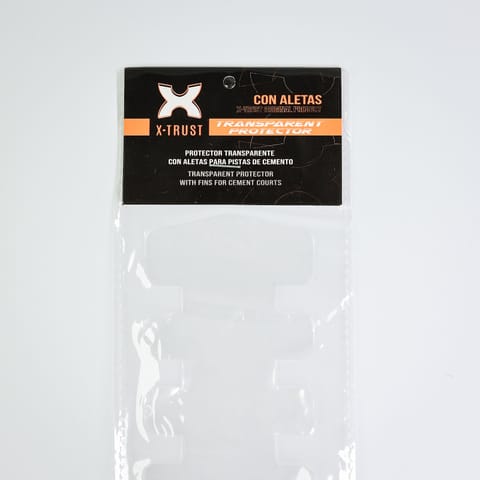 Protector de paleta transparente con alas