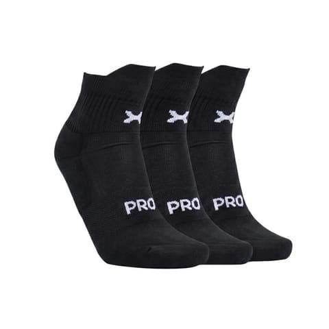Tripack medias Tennis Pro, Negro