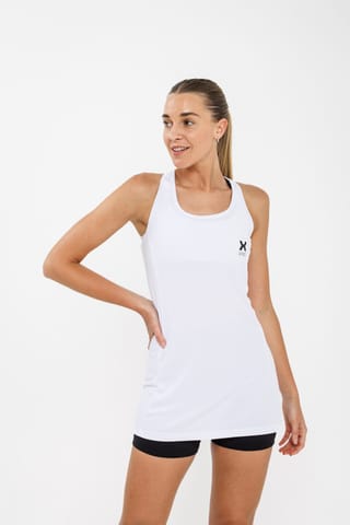 Musculosa vestido Madrid, Blanco